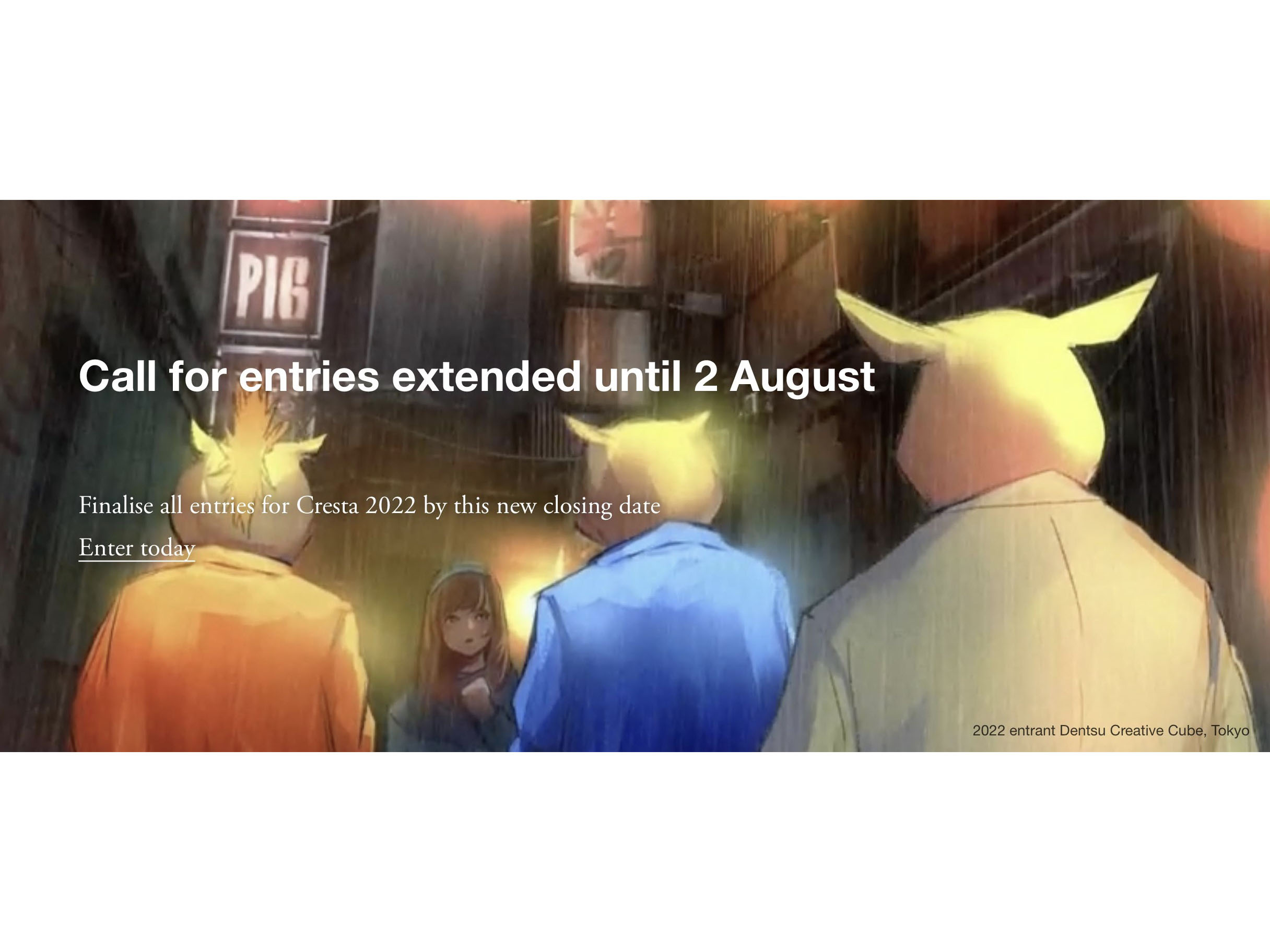 Cresta Awards 2022 entries' deadline extended for a good reason Image