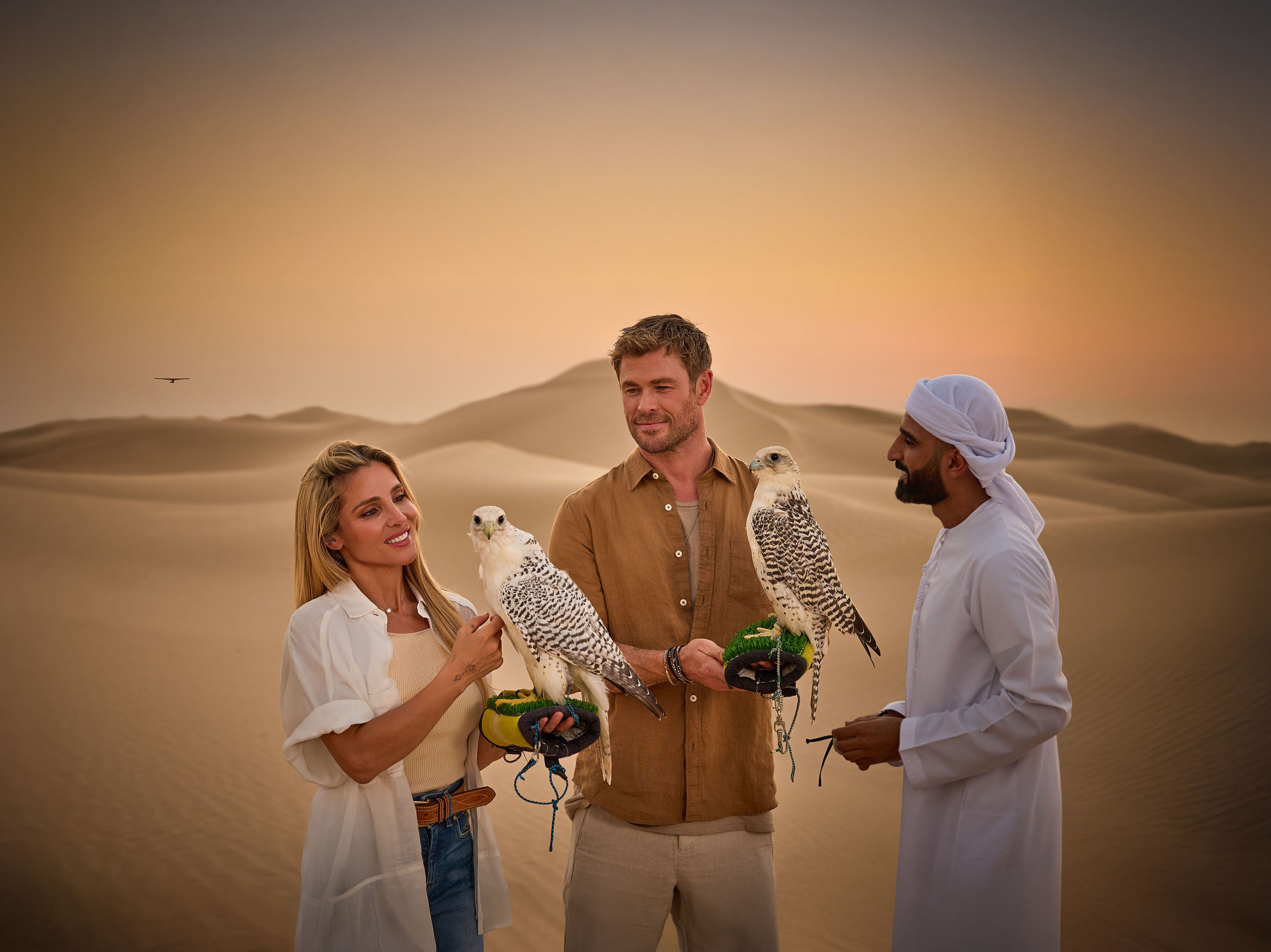 Elsa Pataky and Chris Hemsworth partner with Experience Abu Dhabi Image