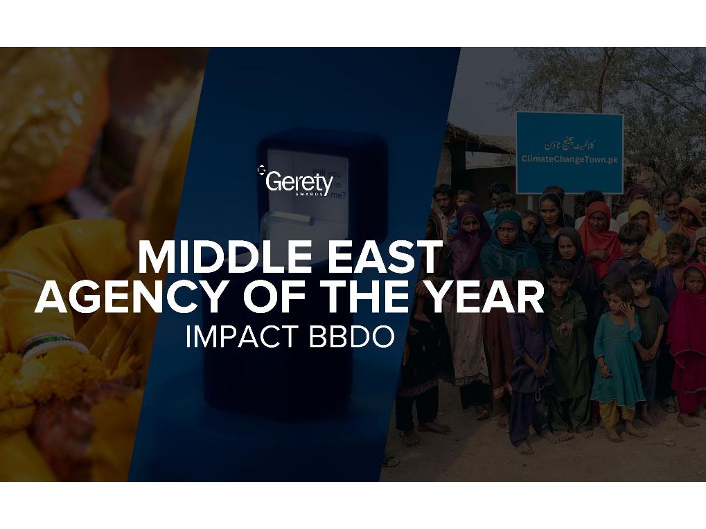 Gerety Middle East Agency of the Year goes to Impact BBDO Image