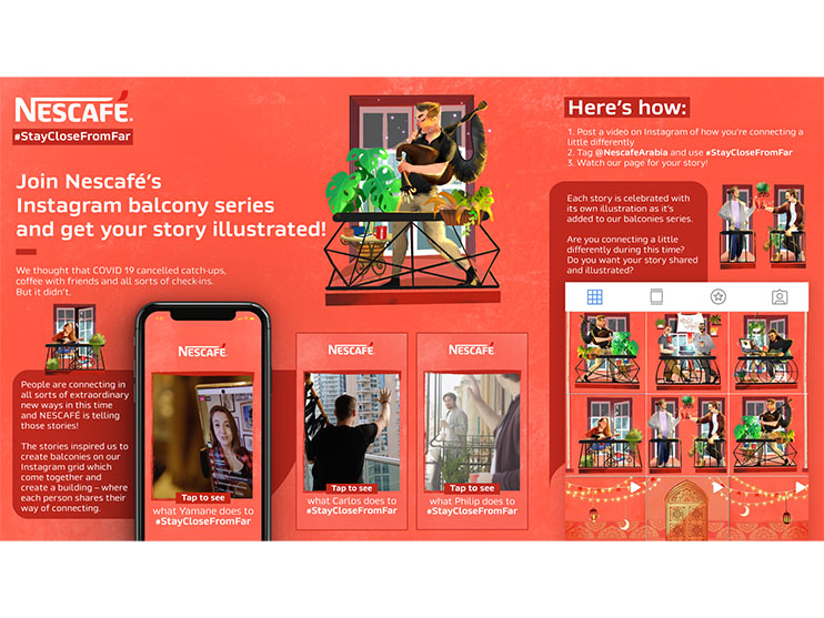 #StayCloseFromFar, Stories of connections brought to you by Nescafé Arabia Image