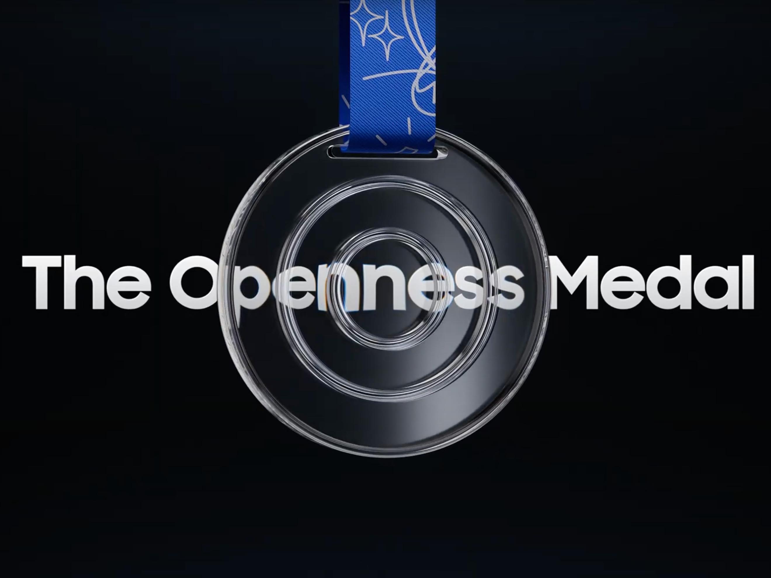 Samsung celebrates the spirit of openness with The Openness Medal campaign by BBH London Image