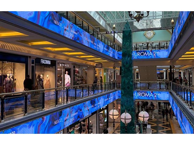 Pikasso Italia wins Euroma2 exclusive Mall DOOH advertising concession Image
