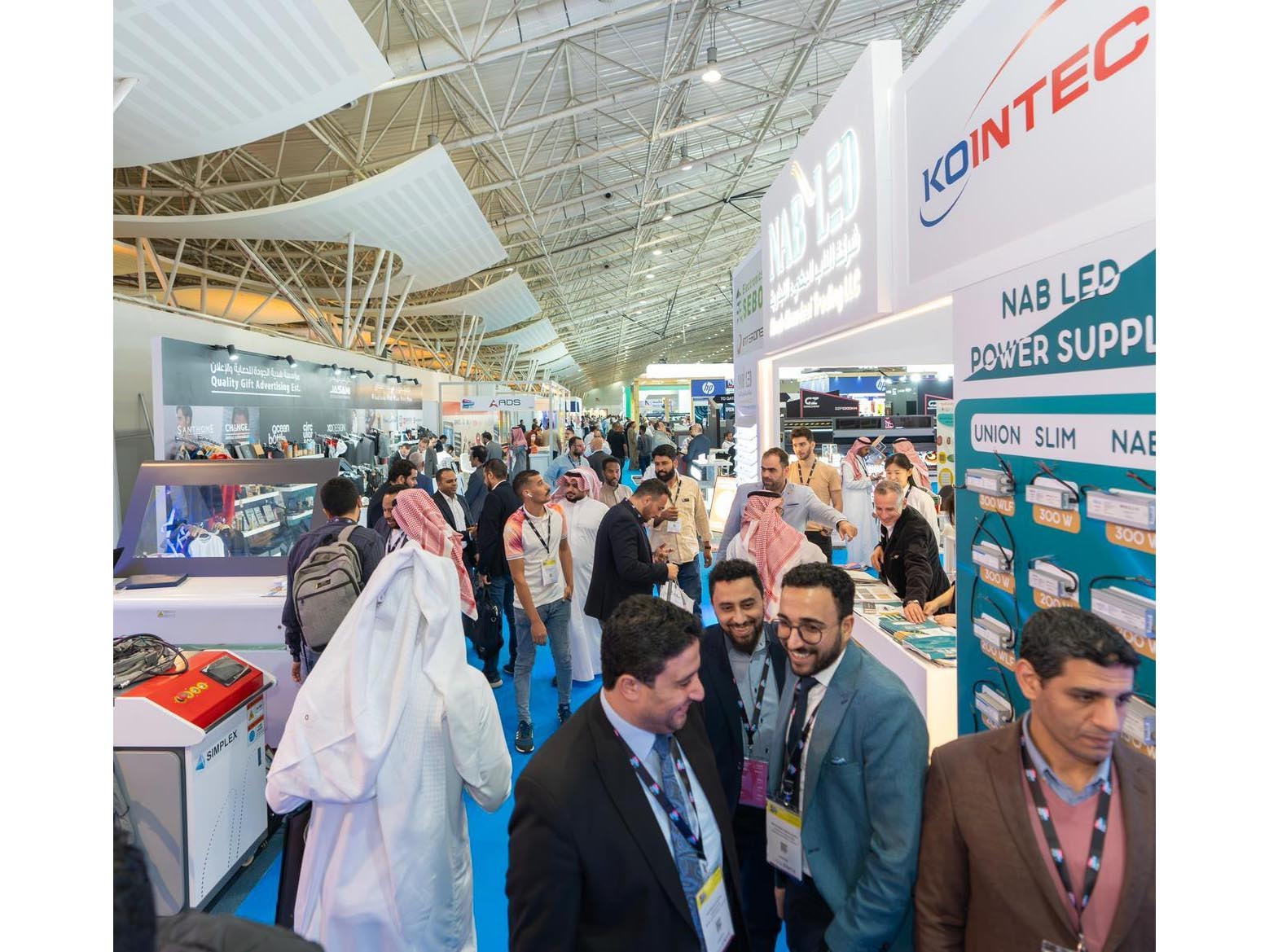 Saudi Signage Expo draws thousands of attendees on opening day Image