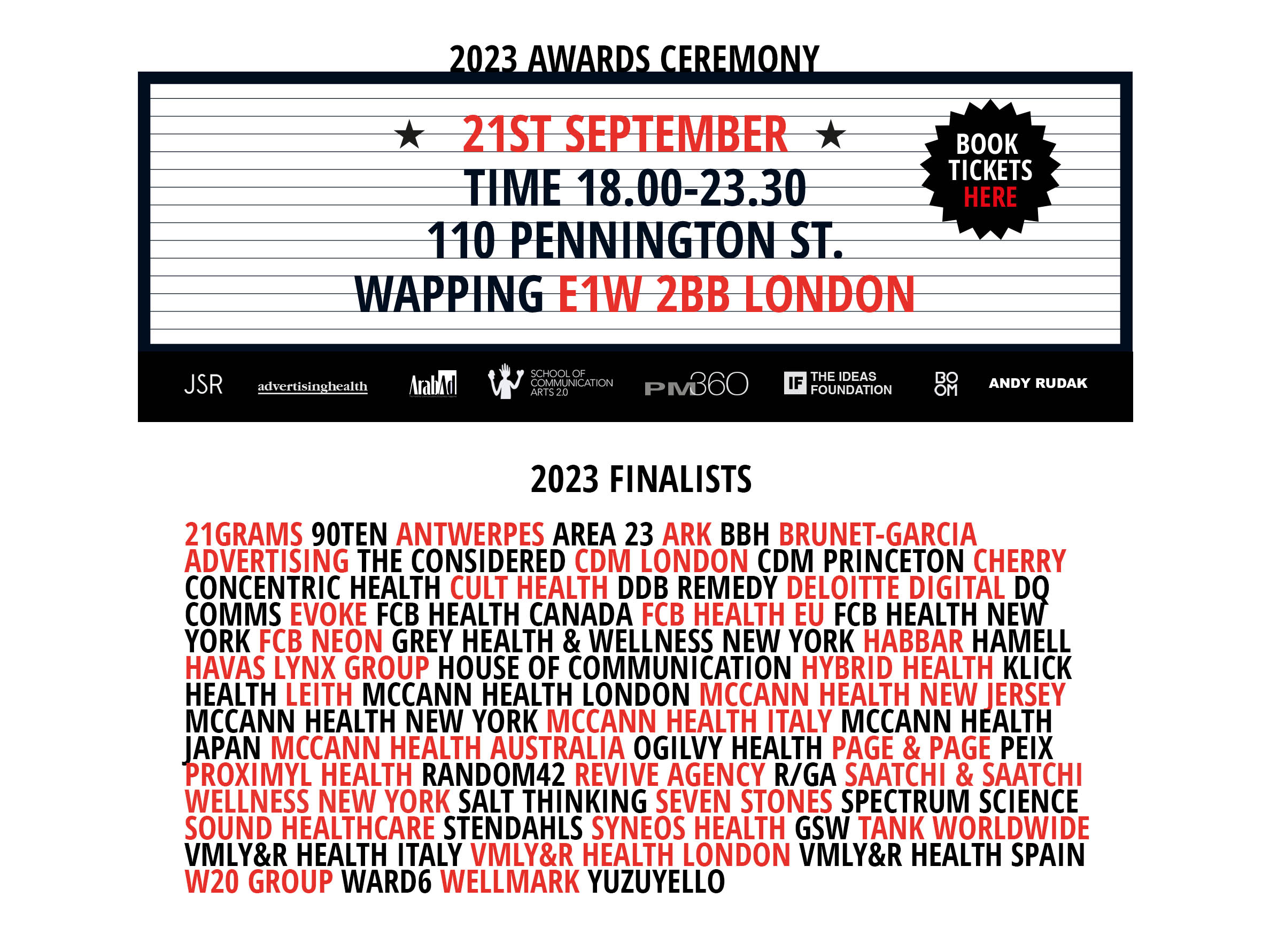 The Creative Floor Awards 2023 finalists announced Image