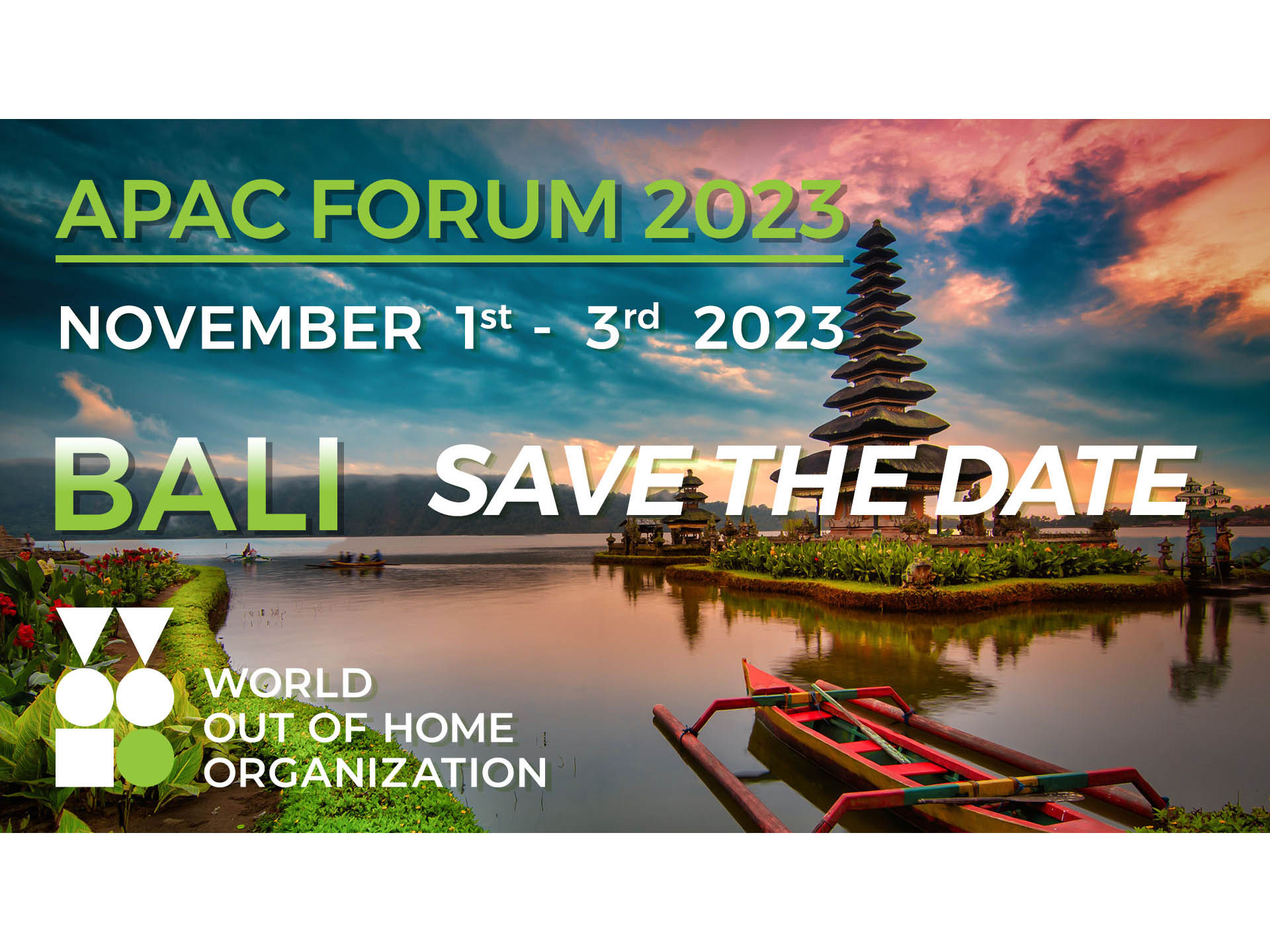 WOO to hold its second APAC regional forum in Bali Image