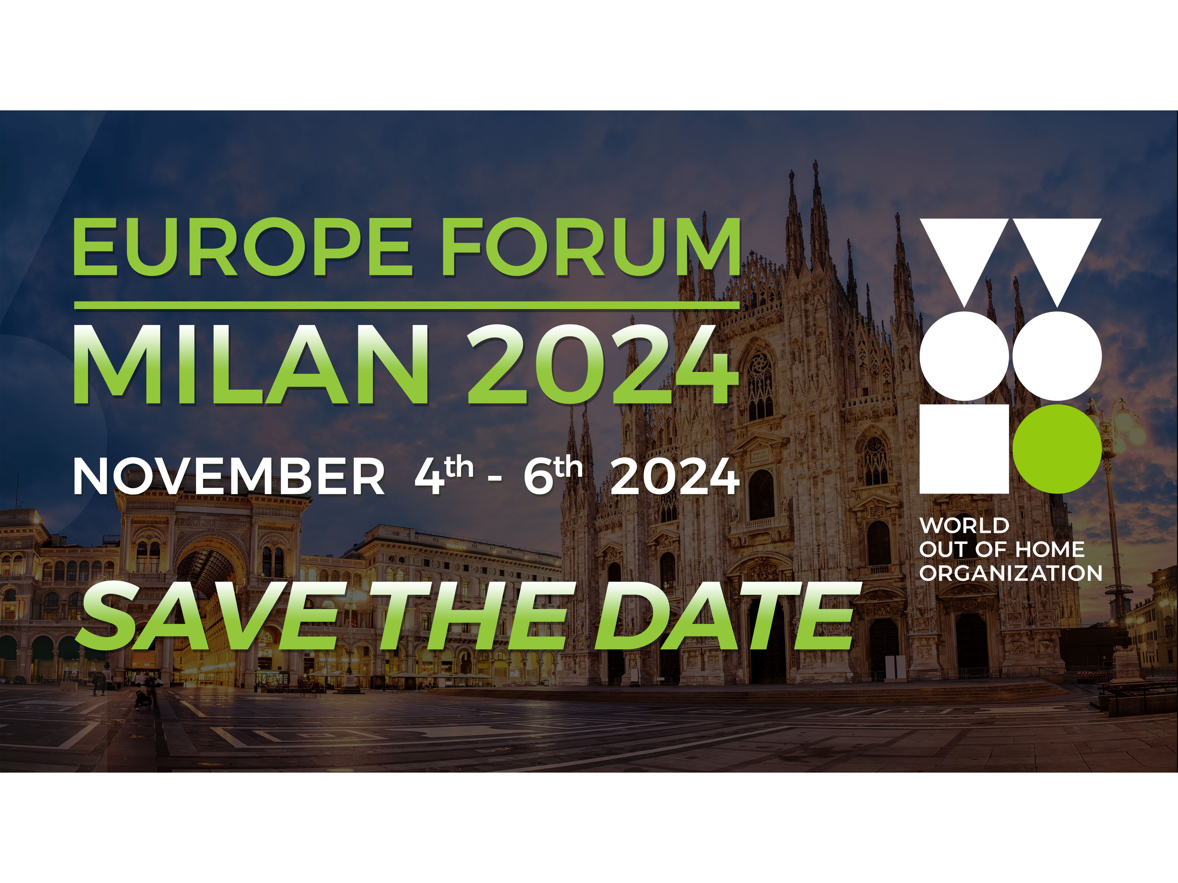 WOO to hold its first in-person European regional Forum in Milan Image