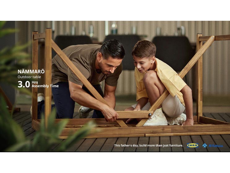 For Father’s Day Al-Futtaim IKEA celebrates the simple act of building Image