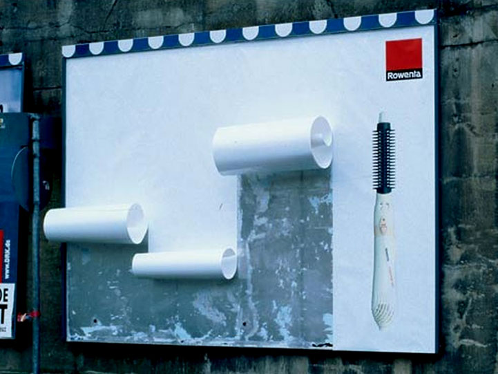 Rowenta Curling Iron by Publicis Frankfurt, 2002 Rowenta Curling Iron by Publicis Frankfurt, 2002