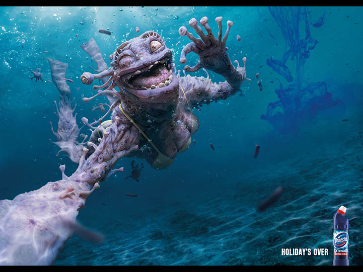 Domestos Holiday\'s over by DLKW Lowe London, 2015 Domestos Holiday\'s over by DLKW Lowe London, 2015