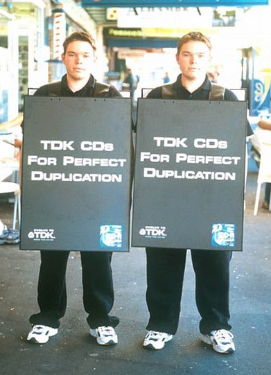TDK CD's by Colenso BBDO, 2002 TDK CD's by Colenso BBDO, 2002