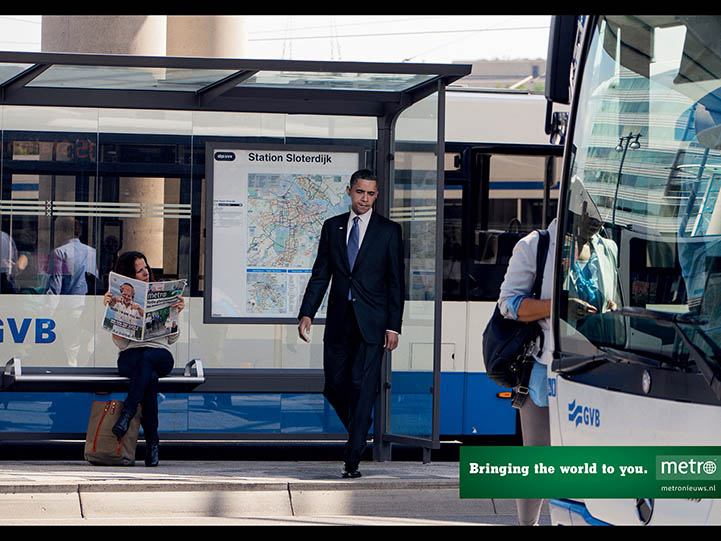 Metro Newspaper by Animal Farm Amsterdam, 2013 Metro Newspaper by Animal Farm Amsterdam, 2013