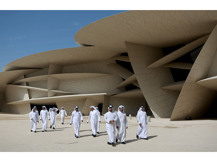 National Museum of Qatar - photo by Patrick Baz National Museum of Qatar - photo by Patrick Baz