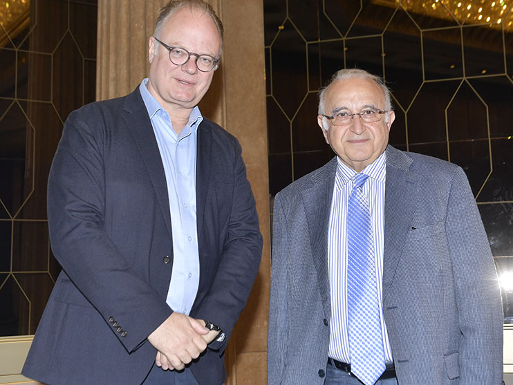 From L: Robert Ruud, Joesph Khoury From L: Robert Ruud, Joesph Khoury