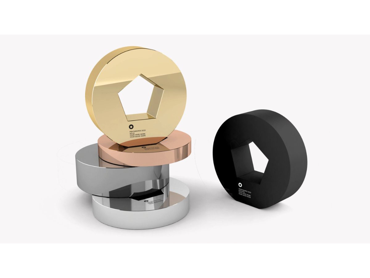 Pentawards trophies get a makeover Image