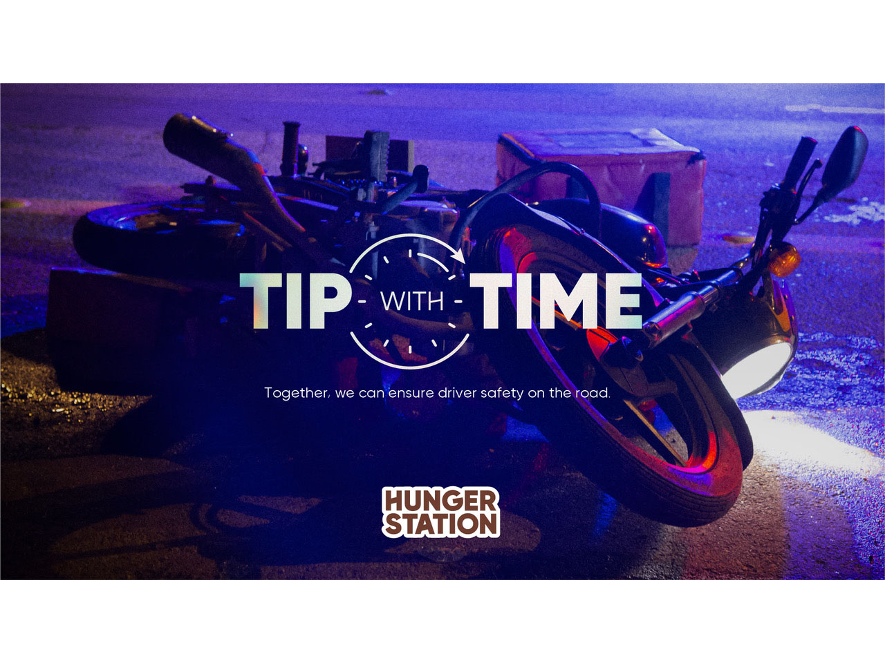 ’Tip with Time’, a smart initiative by HungerStation and Wunderman Thompson KSA to make road safer during Ramadan Image