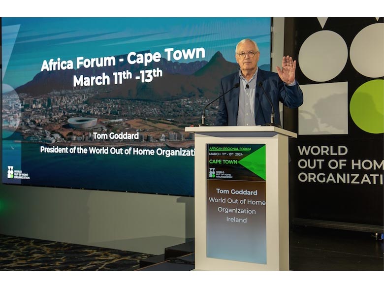 OOH back on track says WOO President Tom Goddard at Africa Forum  Image