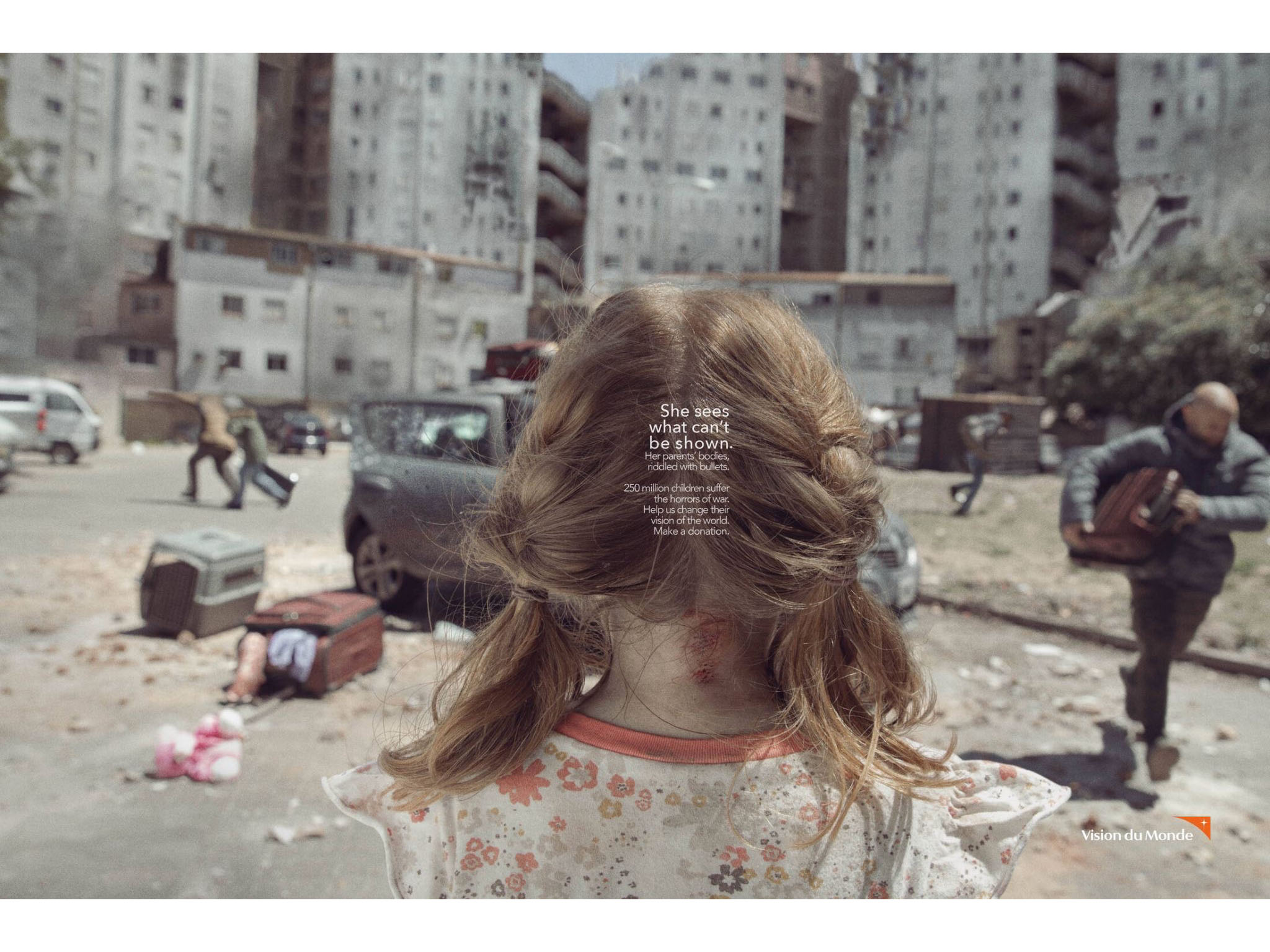 Steve and World Vision show the unseeable in striking call for donations campaign Image